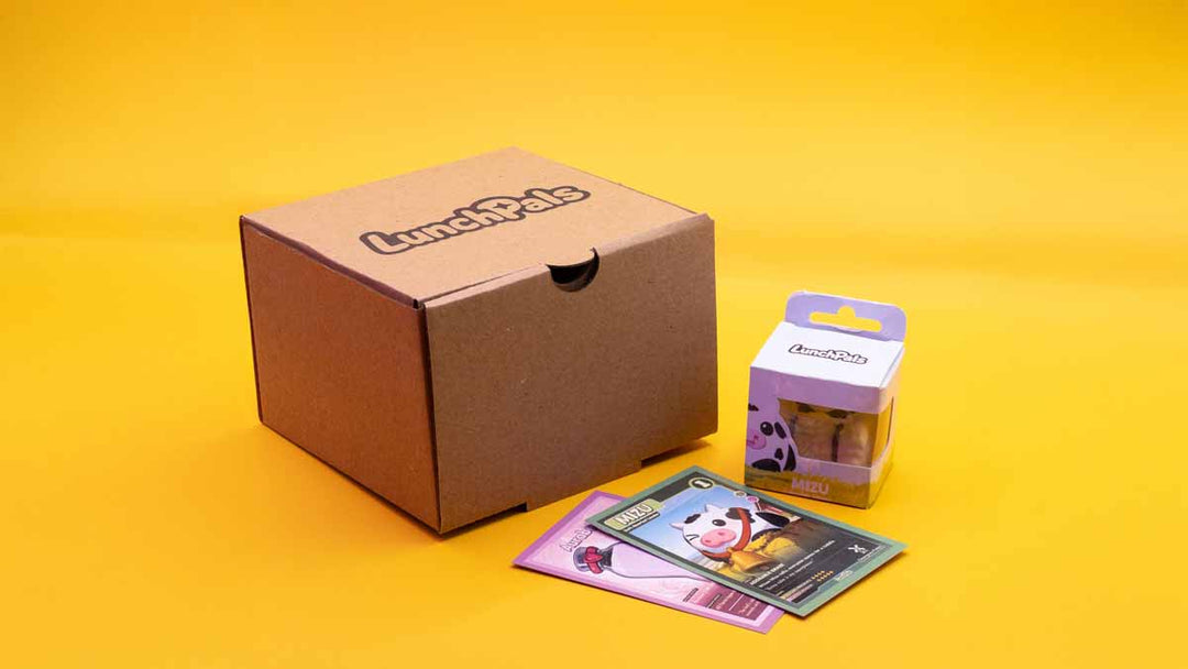 LunchPals collector's box set including Mizu figure in retail packaging and character cards – ideal gift for toy collectors and fans.